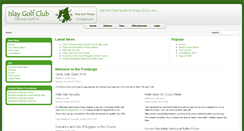 Desktop Screenshot of islaygolfclub.co.uk